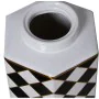 Vaso Alexandra House Living Bianco Nero Ceramica 14 x 13 x 25 cm di Alexandra House Living, Vasi - Rif: D1620926, Prezzo: 54,...