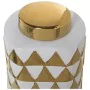 Tibor Alexandra House Living White Golden Ceramic 13 x 10 x 28 cm by Alexandra House Living, Vases - Ref: D1620930, Price: 53...