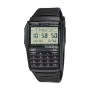 Reloj Hombre Casio DATABANK CALCULATOR Negro Gris de Casio, Relojes de pulsera - Ref: S72099900, Precio: 77,71 €, Descuento: %