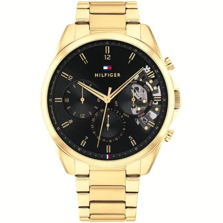 Reloj Hombre Tommy Hilfiger 1692178 Negro de Tommy Hilfiger, Relojes de pulsera - Ref: S72099933, Precio: 243,63 €, Descuento: %