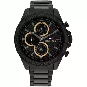 Relógio masculino Tommy Hilfiger 1692181 Preto de Tommy Hilfiger, Relógios com braselete - Ref: S72099940, Preço: 225,58 €, D...