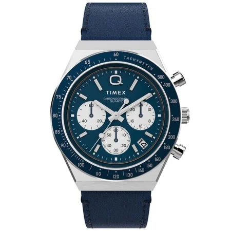 Relógio masculino Timex Q DIVER CHRONO (Ø 40 mm) de Timex, Relógios com braselete - Ref: S72100191, Preço: 189,01 €, Desconto: %