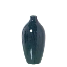 Vase Alexandra House Living Dark green Ceramic 11 x 11 x 20 cm by Alexandra House Living, Vases - Ref: D1620950, Price: 28,62...