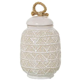 Potiche Alexandra House Living Blanc Céramique 13 x 13 cm de Alexandra House Living, Vases - Réf : D1620960, Prix : 36,38 €, ...