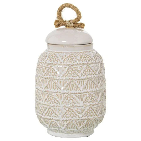 Tibor Alexandra House Living Branco Cerâmica 13 x 13 cm de Alexandra House Living, Jarrões - Ref: D1620960, Preço: 36,38 €, D...