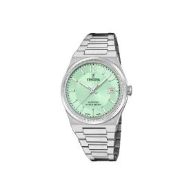 Men's Watch Festina F20035/3 Green Silver by Festina, Wrist Watches - Ref: S72100994, Price: 222,42 €, Discount: %