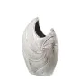 Vase Alexandra House Living Argenté Céramique 18 x 8 x 22 cm de Alexandra House Living, Vases - Réf : D1621011, Prix : 20,39 ...