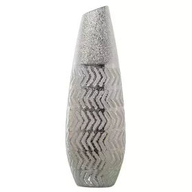 Vase Alexandra House Living Silver Ceramic 10 x 16 x 45 cm by Alexandra House Living, Vases - Ref: D1621030, Price: 46,10 €, ...