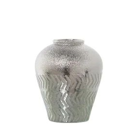 Vase Alexandra House Living Argenté Céramique 20 x 20 x 24 cm de Alexandra House Living, Vases - Réf : D1621032, Prix : 45,81...