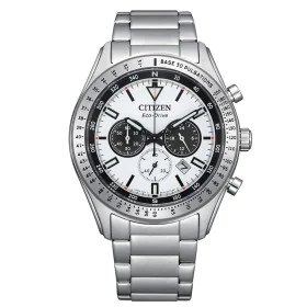 Relógio masculino Citizen CA4600-89A Branco Prateado de Citizen, Relógios com braselete - Ref: S72101588, Preço: 234,69 €, De...