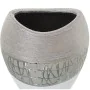 Vase Alexandra House Living Argenté Céramique 18 x 10 x 21 cm de Alexandra House Living, Vases - Réf : D1621064, Prix : 23,68...