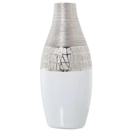 Vaso Alexandra House Living Argentato Ceramica 13 x 14 x 30 cm di Alexandra House Living, Vasi - Rif: D1621071, Prezzo: 38,90...