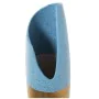 Vase Alexandra House Living Bleu Doré Céramique 13 x 14 x 51 cm de Alexandra House Living, Vases - Réf : D1621077, Prix : 38,...