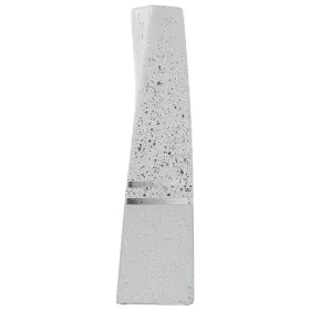 Vase Alexandra House Living Blanc Argenté Céramique 11 x 11 x 45 cm de Alexandra House Living, Vases - Réf : D1621085, Prix :...