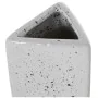 Vase Alexandra House Living Blanc Argenté Céramique 11 x 11 x 45 cm de Alexandra House Living, Vases - Réf : D1621085, Prix :...