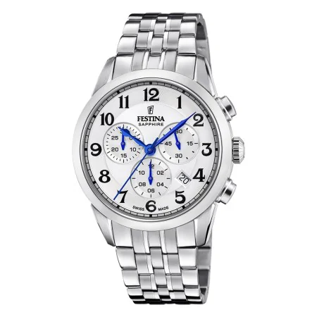 Men's Watch Festina F20040/1 Silver by Festina, Wrist Watches - Ref: S72102462, Price: 358,64 €, Discount: %