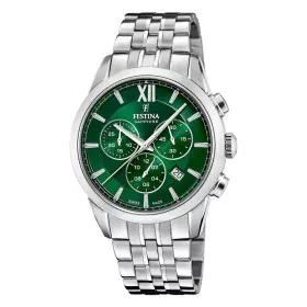 Reloj Hombre Festina F20040/3 Verde Plateado de Festina, Relojes de pulsera - Ref: S72102464, Precio: 358,64 €, Descuento: %