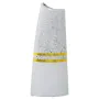 Vaso Alexandra House Living Branco Dourado Prateado Cerâmica 9 x 15 x 36 cm de Alexandra House Living, Jarrões - Ref: D162109...