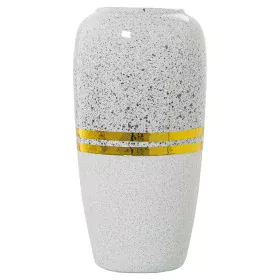 Vase Alexandra House Living Blanc Argenté Céramique 15 x 30 cm de Alexandra House Living, Vases - Réf : D1621095, Prix : 24,4...