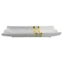 Centro de Mesa Alexandra House Living Blanco Plateado 45 x 16 x 6 cm 33 x 24 x 4 cm de Alexandra House Living, Adornos - Ref:...