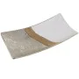 Centrotavola Alexandra House Living Bianco Dorato Argentato Ceramica 9 x 37 x 18 cm di Alexandra House Living, Soprammobili -...