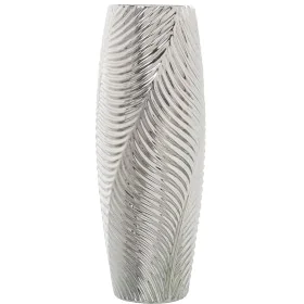 Vase Alexandra House Living Argenté Céramique 14 x 15 x 36 cm de Alexandra House Living, Vases - Réf : D1621121, Prix : 42,22...