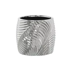 Vase Alexandra House Living Silver Ceramic 19 x 19 x 17 cm by Alexandra House Living, Vases - Ref: D1621124, Price: 35,62 €, ...