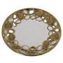 Centre de Table Alexandra House Living Blanc Doré Céramique 5 x 27 x 26 cm de Alexandra House Living, Objets de décoration - ...