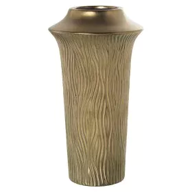 Vase Alexandra House Living Golden Ceramic 15 x 16 x 29 cm by Alexandra House Living, Vases - Ref: D1621148, Price: 31,92 €, ...