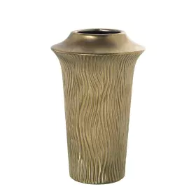 Vase Alexandra House Living Golden Ceramic 14 x 26 cm by Alexandra House Living, Vases - Ref: D1621149, Price: 19,09 €, Disco...