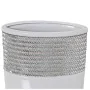 Vaso Alexandra House Living Bianco Argentato Ceramica 9 x 18 x 23 cm di Alexandra House Living, Vasi - Rif: D1621154, Prezzo:...