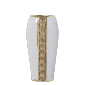 Vase Alexandra House Living White Ceramic 15 x 8 x 30 cm by Alexandra House Living, Vases - Ref: D1621158, Price: 19,97 €, Di...