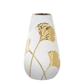 Vase Alexandra House Living White Ceramic 14 x 25 cm by Alexandra House Living, Vases - Ref: D1621170, Price: 21,01 €, Discou...