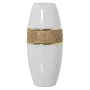 Vase Alexandra House Living Blanc Doré Céramique Brillant 14 x 14 x 30 cm de Alexandra House Living, Vases - Réf : D1621177, ...