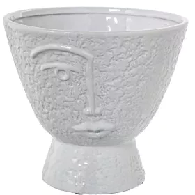 Vaso Alexandra House Living Bianco Ceramica 22 x 20 cm di Alexandra House Living, Vasi - Rif: D1621209, Prezzo: 24,49 €, Scon...