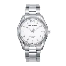 Montre Homme Mark Maddox HM0150-07 Blanc Argenté de Mark Maddox, Montres bracelet - Réf : S72104212, Prix : 79,44 €, Remise : %