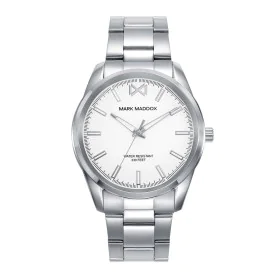 Reloj Hombre Mark Maddox HM0150-07 Blanco Plateado de Mark Maddox, Relojes de pulsera - Ref: S72104212, Precio: 79,44 €, Desc...