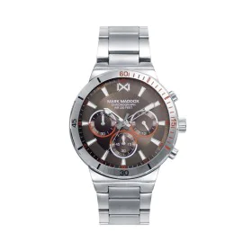 Montre Homme Mark Maddox HM0147-17 Marron Argenté de Mark Maddox, Montres bracelet - Réf : S72104219, Prix : 94,20 €, Remise : %