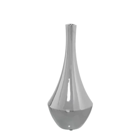 Vase Alexandra House Living Silver Ceramic 14 x 14 x 28 cm by Alexandra House Living, Vases - Ref: D1621218, Price: 26,80 €, ...