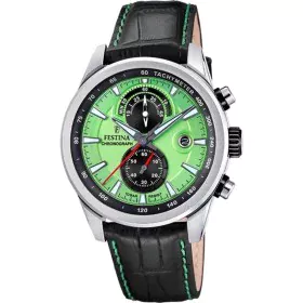 Relógio masculino Festina F20695/3 Preto Verde de Festina, Relógios com braselete - Ref: S72104392, Preço: 156,77 €, Desconto: %