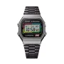 Montre Homme Casio A168WEUC-1AER Noir Gris (Ø 36 mm) de Casio, Montres bracelet - Réf : S72104522, Prix : 114,72 €, Remise : %