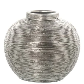 Vaso Alexandra House Living Argentato Ceramica 28 x 28 x 27 cm di Alexandra House Living, Vasi - Rif: D1621269, Prezzo: 35,44...