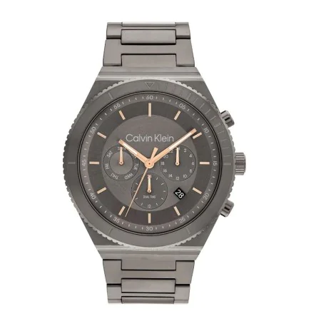 Reloj Hombre Calvin Klein 25200304 Gris (Ø 44 mm) de Calvin Klein, Relojes de pulsera - Ref: S72105085, Precio: 201,20 €, Des...