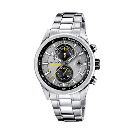 Herrenuhr Festina F20694/4 Grau Silberfarben von Festina, Armbanduhren - Ref: S72105109, Preis: 160,69 €, Rabatt: %