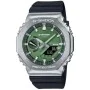 Relógio masculino Casio G-Shock GBM-2100A-1A3ER Preto Verde (Ø 44,5 mm) de Casio G-Shock, Relógios com braselete - Ref: S7210...