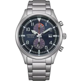 Relógio masculino Citizen SPORT CRONO - ECO DRIVE Prateado (Ø 43 mm) de Citizen, Relógios com braselete - Ref: S72105468, Pre...