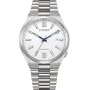 Relógio masculino Citizen TSUYOSA AUTOMATIC - WHITE Branco Prateado (Ø 40 mm) de Citizen, Relógios com braselete - Ref: S7210...