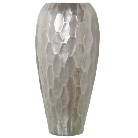 Vase Alexandra House Living Silver Ceramic 25 x 25 x 54 cm by Alexandra House Living, Vases - Ref: D1621336, Price: 81,77 €, ...