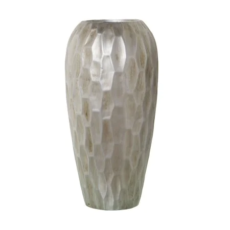 Vase Alexandra House Living Silver Ceramic 22 x 22 x 45 cm by Alexandra House Living, Vases - Ref: D1621337, Price: 61,35 €, ...