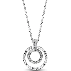 Collier Femme Pandora PANDORA SIGNATURE PAVE & BEADS de Pandora, Colliers - Réf : S72105667, Prix : 100,60 €, Remise : %